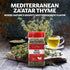 Eastanbul Wild Thyme, 1.76oz Mediterranean Zatar Thyme Seasoning, AKA Thymbra Spicata, Spiked thyme, For Tea & Culinary Seasoning, Dried Thyme Lea...